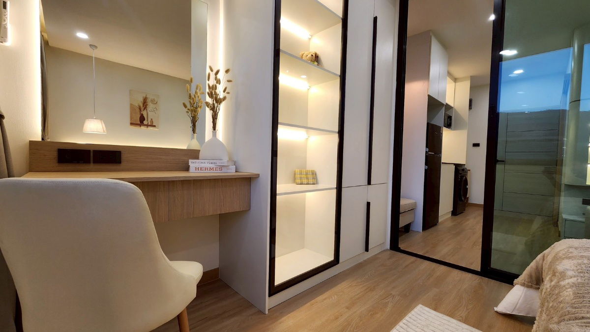 รูป ขาย ห้องรีโนเวทใหม่ สวยจึ้งๆ ริมน้ำ แมนชั่น คอนโด ติดมช. 400ม. เข้าทางประตูไผ่ล้อม - รูปที่ 6/12