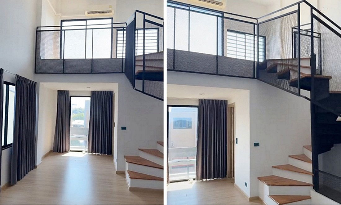 picture Call : 099-219-8824 Haus Clover Chaengwattana-Ratchaphreuk, Home Office Townhome 3.5 stories 2 adjacent buildings 60 sq.wa, Parking for several cars - 3/14