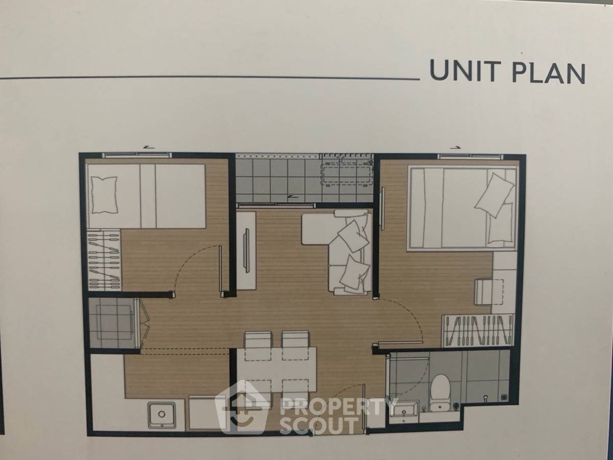 รูป คอนโด 2-ห้องนอน ที่ เดอะ ไพรเวซี่ พระราม 9 ใกล้ ARL รามคำแหง (ID 2464488) - รูปที่ 1/6