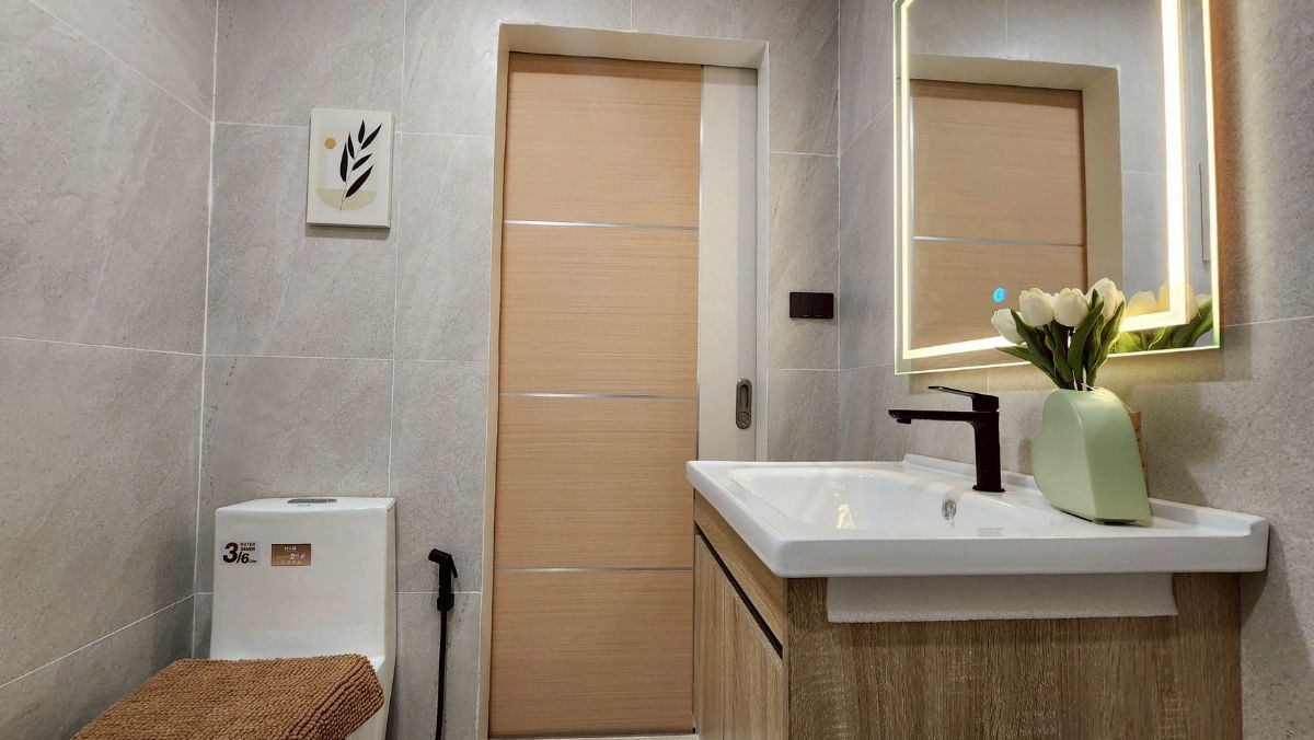 รูป ขาย ห้องรีโนเวทใหม่ สวยจึ้งๆ ริมน้ำ แมนชั่น คอนโด ติดมช. 400ม. เข้าทางประตูไผ่ล้อม - รูปที่ 10/12