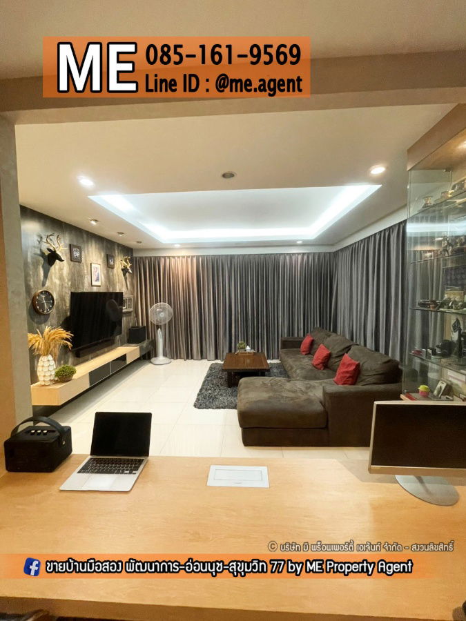 รูป ขาย บ้านเดี่ยว เดอะแพลนท์ เอ็กซคลูซีค พัฒนาการ 44 เฟอร์ครบ พร้อมเข้าอยู่ ใกล้เอกมัย ทองหล่อ สุขุมวิท โทร. 085-1619569 (BG22-62) - รูปที่ 24/24