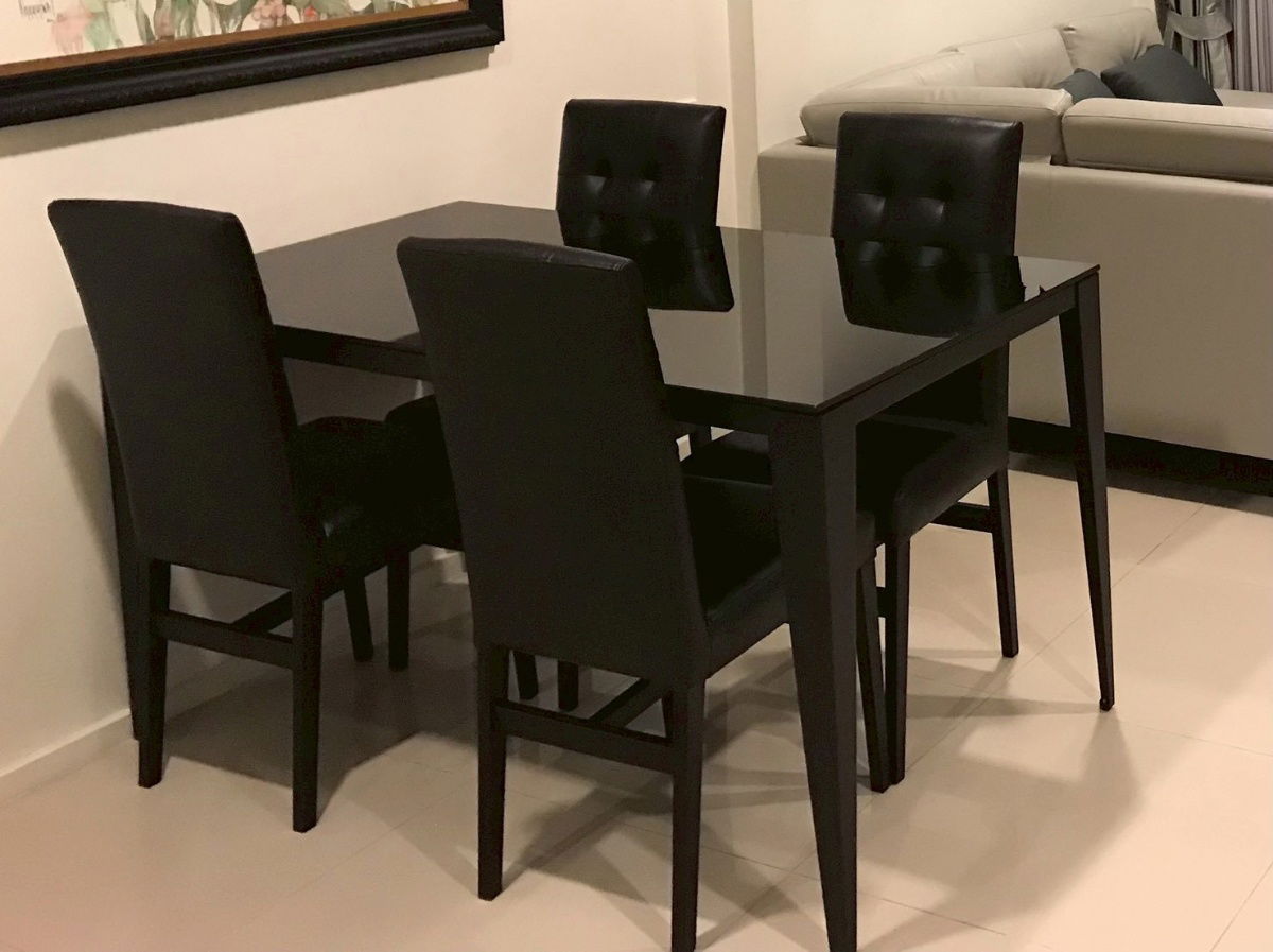 picture For Rent: Noble Cube Pattanakarn 3-storey modern home, only 10 minutes to Ekkamai–Thonglor. Land size 22 sq.wah, usable area 200 sq.m. 3 bedrooms - 13/21