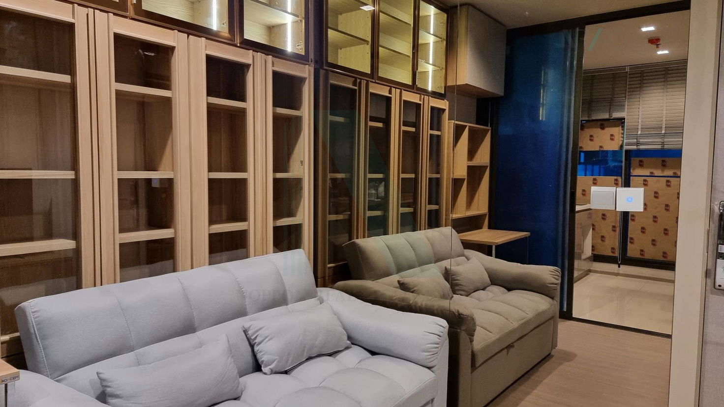 picture 🎊 For rent, Life Asoke-Rama 9, 1 bedroom, 19th floor, Building B, near MRT Rama 9. - 5/8