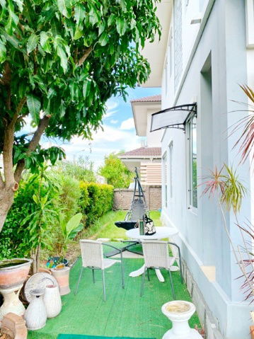 รูป MRTหลักสอง 500ม. แยก-หน้าเดอะมอลล์บางแค กาญจนาภิเษก กัลปพฤกษ์ ให้เช่าบ้านเดี่ยวสุดหรู 2 ชั้น 55ตร.วา. ใหม่ หัวมุม เฟอร์ฯครบ บางแค 3นอน - รูปที่ 6/8