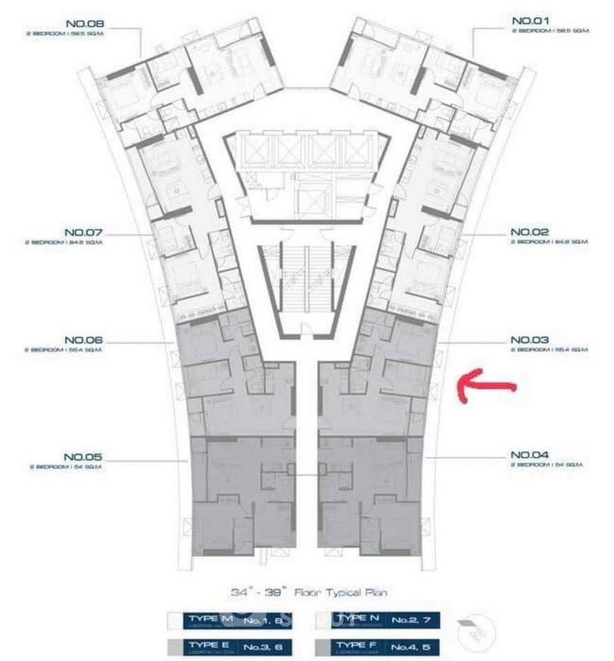 picture 2-BR Condo at The Lumpini 24 near BTS Phrom Phong (ID 2463127) - 16/17