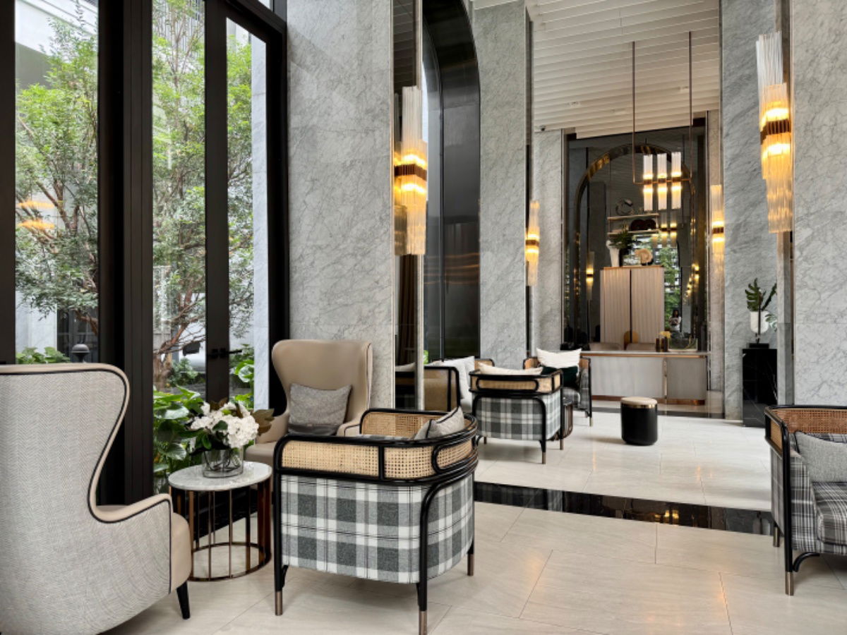 รูป ห้องสวยใช้เฟอร์อย่างดี💕 ห้องรับแขกกว้าง🌟 อยู่สบาย 📍The Reserve Sathorn  - รูปที่ 16/17