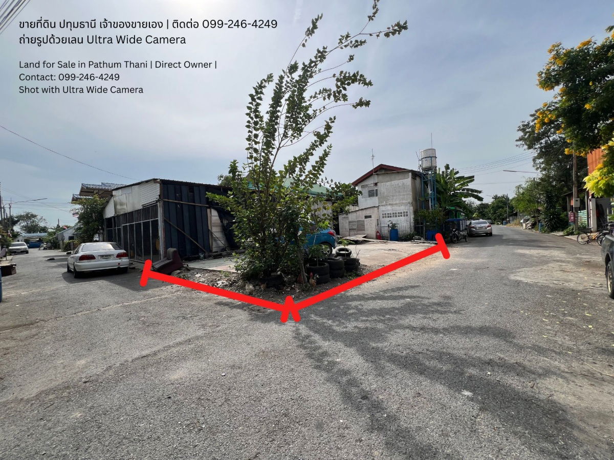 รูป 🔥 ขายด่วน!  ที่ดินแปลงหัวมุม ถมแล้ว พร้อมสร้างบ้าน/โฮมออฟฟิศ 🔥  - รูปที่ 5/7