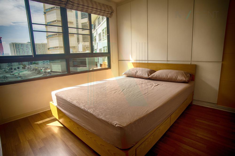 รูป ให้เช่า ลุมพินี เพลส พระราม 3-เจริญกรุง  1ห้องนอน  ชั้น7  อาคารA  ใกล้ เซ็นทรัล พระราม 3 - รูปที่ 4/8