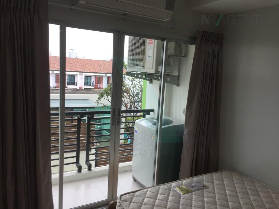 รูป ให้เช่า THE LOG 3 SUKHUMVIT 101/1 ขนาด 28 ตารางเมตร ชั้น 4 รูปแบบ 1 ห้องนอน - รูปที่ 4/8