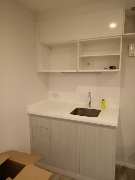 รูป ให้เช่า คอนโด double lake condominium เมืองทอง แบบ 1 ห้องนอนแยก 34 ตรม. เฟส 2 ตึก 3 ขั้น 2 ของครบ เพียง 9,500 บาท - รูปที่ 5/7