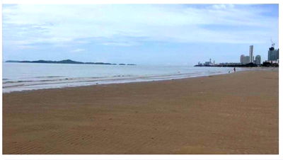 ที่ดิน พัทยา : ขายที่ดินติดทะเล แปลงสวย ทำเลทอง หาดนาจอมเทียน พัทยา 