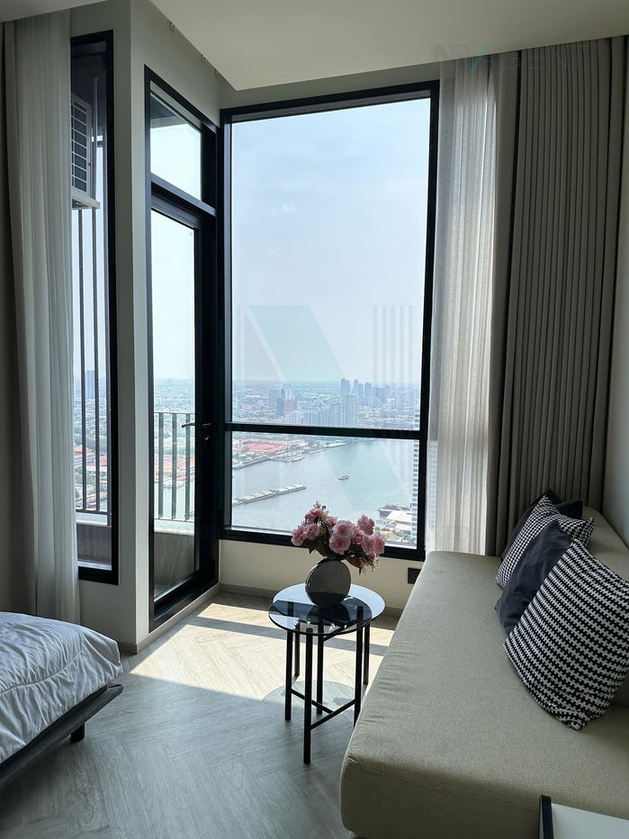 picture For rent condo CHAPTER CHAROENNAKHORN-RIVERSIDE Building B, Floor 35,Studio, Room size 25 sqm - 3/8