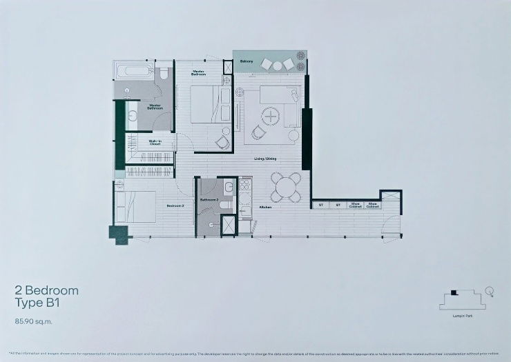 picture Selling a burden ðĨðĨ Special price condo, good location, Dusit Residences MD-25085458 - 2/2