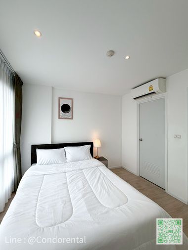 1-bed condo for rent, 33 sqm, iCondo Serithai Green Space