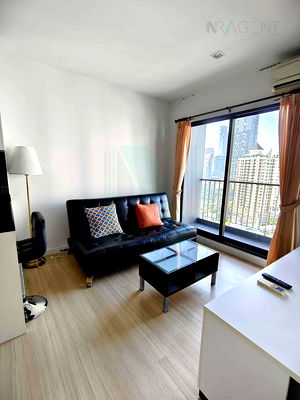 เช่าคอนโด MRT สีลม : ให้เช่าคอนโด เดอะ ซี้ด มิงเกิ้ล สาทร-สวนพลู อาคาร 1 ชั้น 21 1 ห้องนอน ขนาด 42 ตรม ใกล้ Makro สาทร