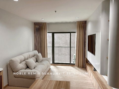 🎉For RENT-Newly renovated new furnitures 47 sqm. at Noble Remix directly connect to BTS Thonglo