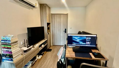 คอนโด The Origin พหลฯ - สะพานใหม่ ชั้น 7 แบบ 1 ห้องนอน 27 ตรม. มีเครื่องซักผ้า ใกล้ bts-สะพานใหม่