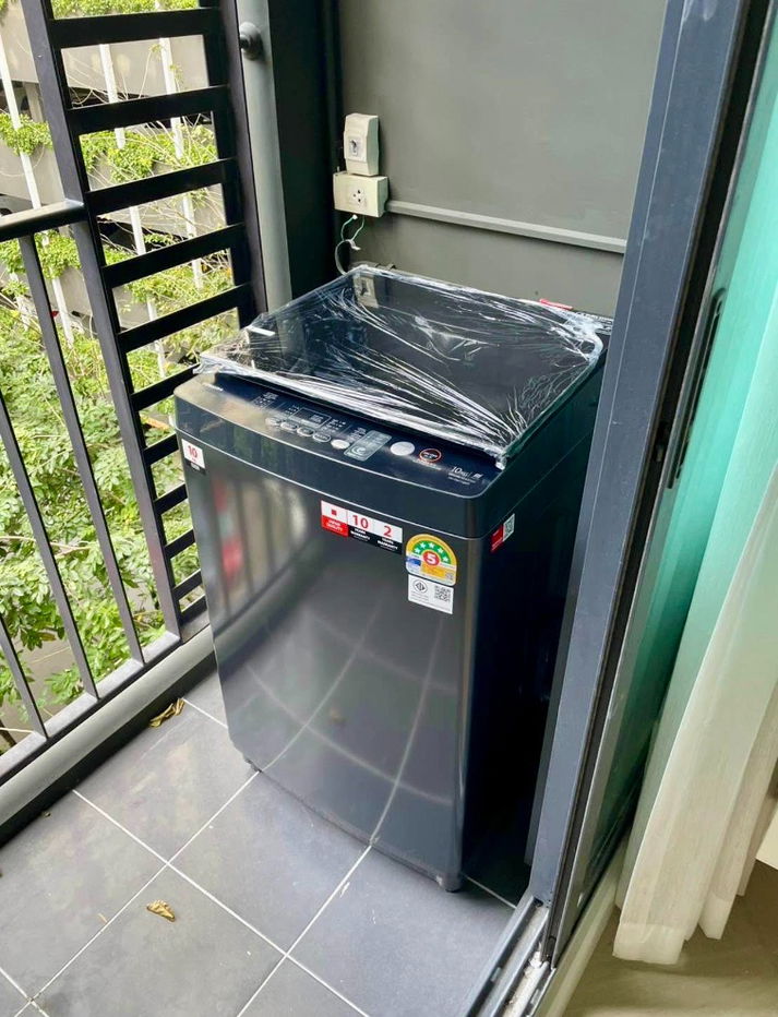 รูป code : E101 ให้เช่าคอนโด ไอดีโอ นิว พระราม 9 (IDEO New Rama 9) | ห้องสวย ชั้น 5 ระเบียงทิศใต้ ไม่ร้อน พร้อมโปรแถมเครื่องใช้ไฟฟ้า - รูปที่ 16/19