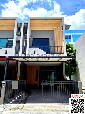 เช่าทาวน์โฮม เมืองสมุทรปราการ สมุทรปราการ : เช่า ทาวน์โฮมหัวมุม 2 ชั้น The Canvas สุขุมวิท–สำโรง ใกล้ BTS สำโรง 