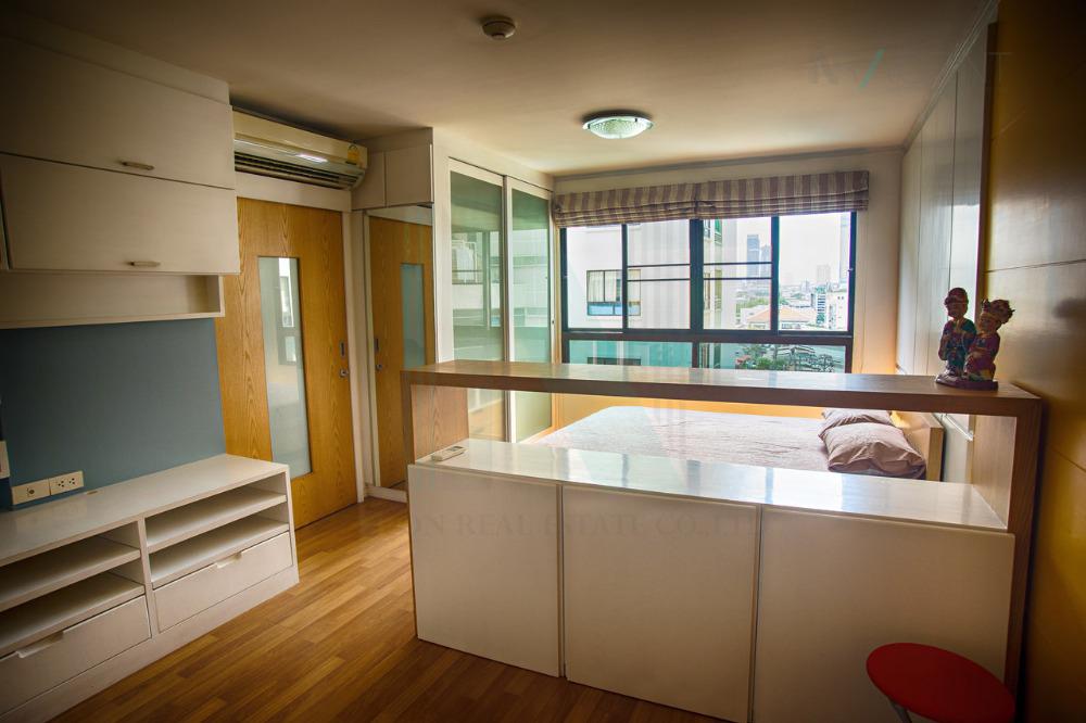 รูป ให้เช่า ลุมพินี เพลส พระราม 3-เจริญกรุง  1ห้องนอน  ชั้น7  อาคารA  ใกล้ เซ็นทรัล พระราม 3 - รูปที่ 3/8