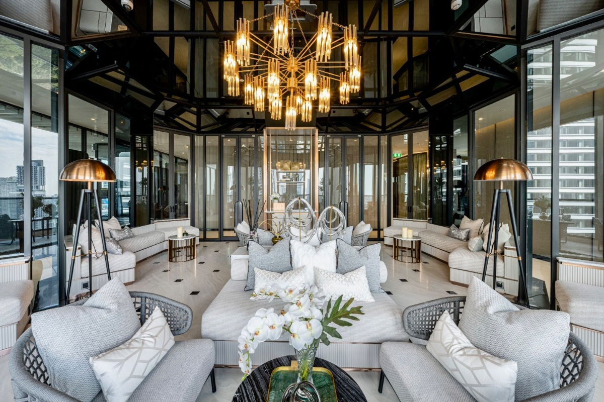 รูป ห้องสวยใช้เฟอร์อย่างดี💕 ห้องรับแขกกว้าง🌟 อยู่สบาย 📍The Reserve Sathorn  - รูปที่ 14/17