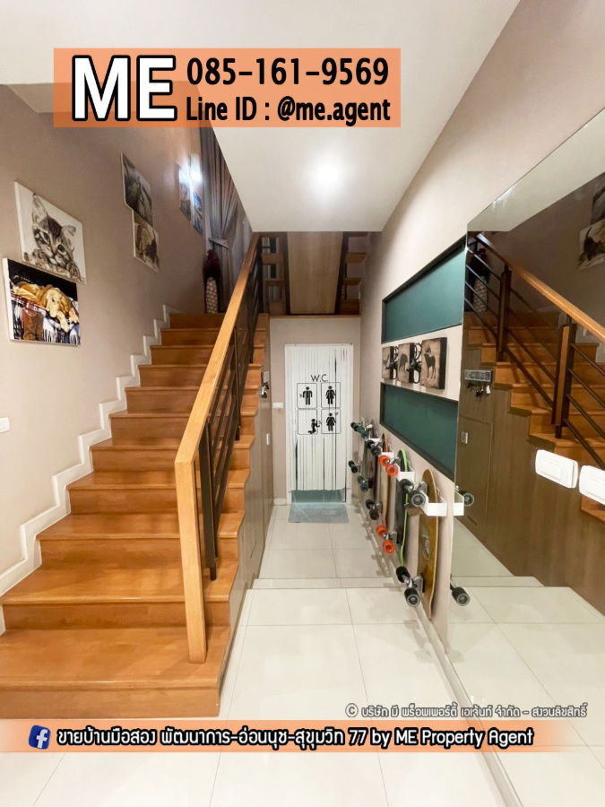 รูป ขาย บ้านเดี่ยว เดอะแพลนท์ เอ็กซคลูซีค พัฒนาการ 44 เฟอร์ครบ พร้อมเข้าอยู่ ใกล้เอกมัย ทองหล่อ สุขุมวิท โทร. 085-1619569 (BG22-62) - รูปที่ 23/24