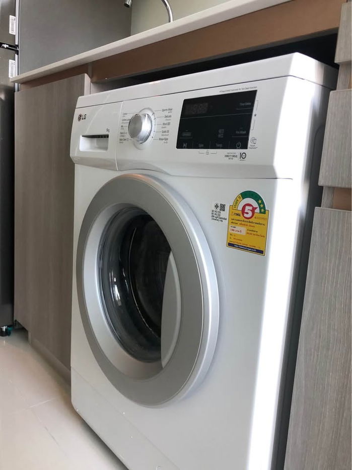 รูป ให้เช่า Knights Bridge Collage Sukhumvit 107  **13,000 บ./ด. **  ขนาด 29.4 ตรม.  1ห้องนอน 1ห้องน้ำชั้น 12 A - รูปที่ 7/10