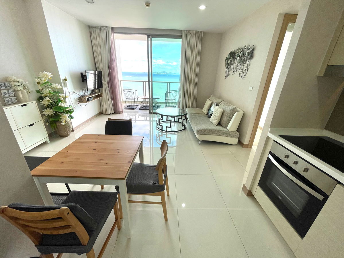 รูป For rent The Riviera Wongmat Beach SeaView Corner room - รูปที่ 4/20
