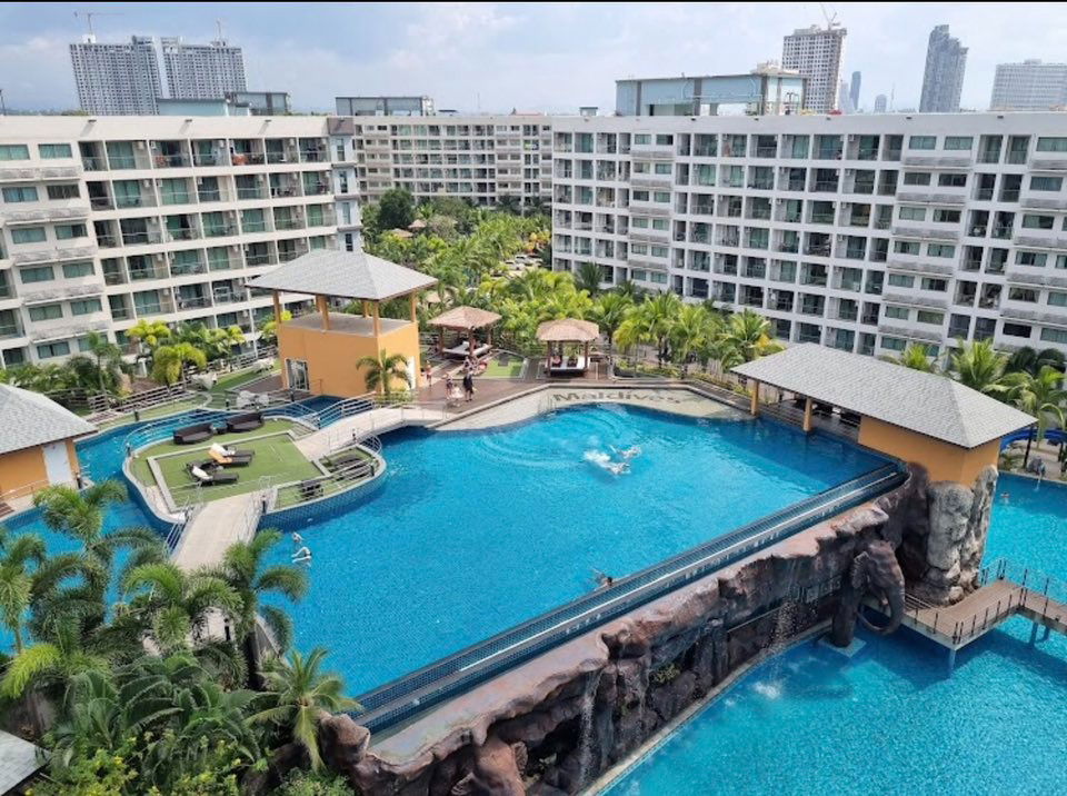 รูป ขายคอนโดพัทยา ลากูน่า 3 มัลดีฟ ห้องสตูดิโอ ชั้น 6 ชื่อไทย วิวทะเล - รูปที่ 2/20