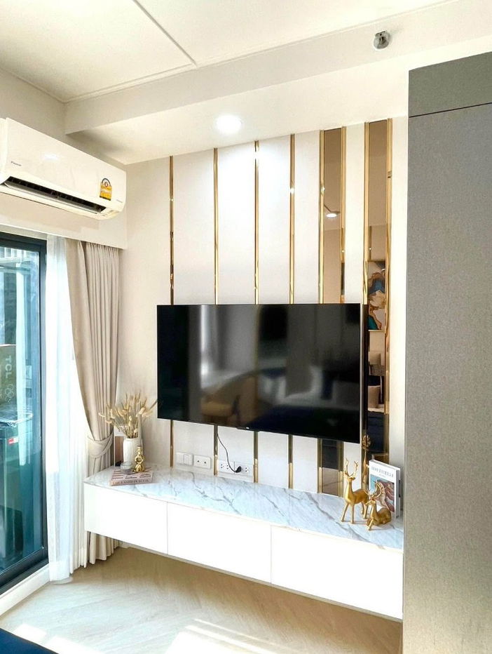 รูป code : E101 ให้เช่าคอนโด ไอดีโอ นิว พระราม 9 (IDEO New Rama 9) | ห้องสวย ชั้น 5 ระเบียงทิศใต้ ไม่ร้อน พร้อมโปรแถมเครื่องใช้ไฟฟ้า - รูปที่ 8/19