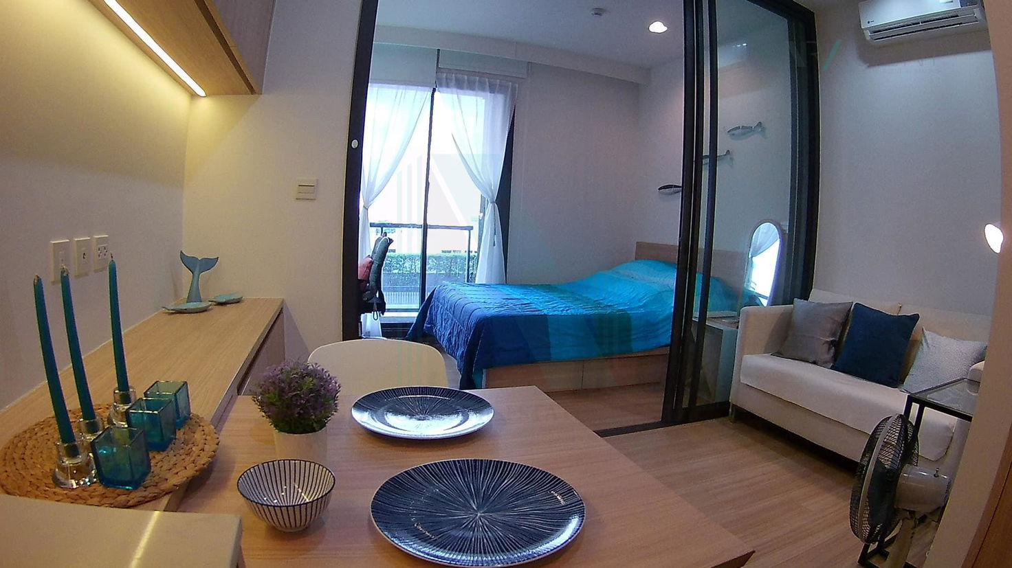 picture For rent condo M JATUJAK Building A, Floor 8,1 bed room, Room size 28 sqm - 1/8