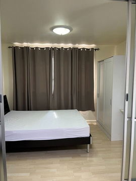 ให้เช่า คอนโด ดี คอนโด รามอินทรา ตึก B ชั้น 6 แบบ 1 ห้องนอน 30 ตรม. ของครบ เพียง 7,000 บาท