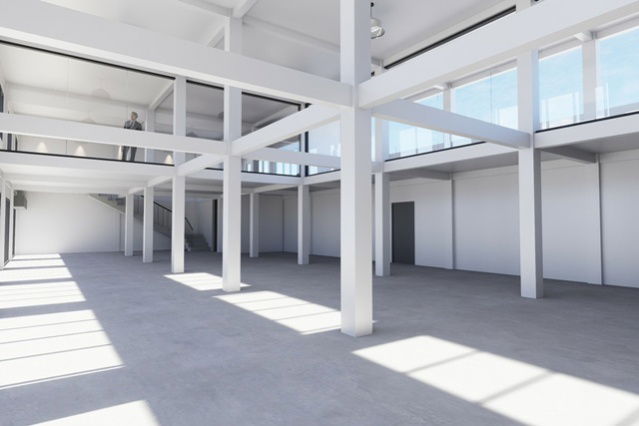 รูป BTS สุรศักดิ์200ม. เซ็นทรัล บางรัก 550ม. 8ที่จอดรถ ให้เช่าอาคาร โกดัง 2 ชั้น 6คูหา รีโนเวทใหม่ เจริญราษฎร์ ถ.สาทร - รูปที่ 3/8