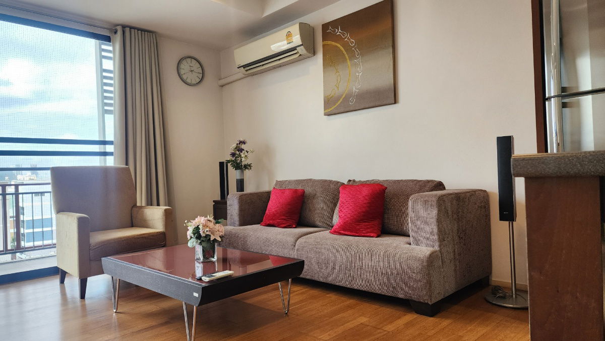 รูป Amanta Ratchada | ให้เช่า 2 ห้องนอน ห้องใหญ่ ราคาดี น่าอยู่ ใกล้รถไฟฟ้าและสถานฑูตจีน - รูปที่ 4/25