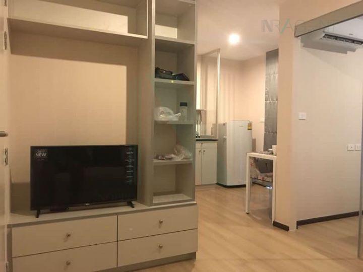 รูป ให้เช่า เฟรช คอนโด ขนาดห้อง 29 ตรม.1 ห้องนอน วิวสระ ห้องใหม่ เฟอร์นิเจอร์ครบ - รูปที่ 7/8