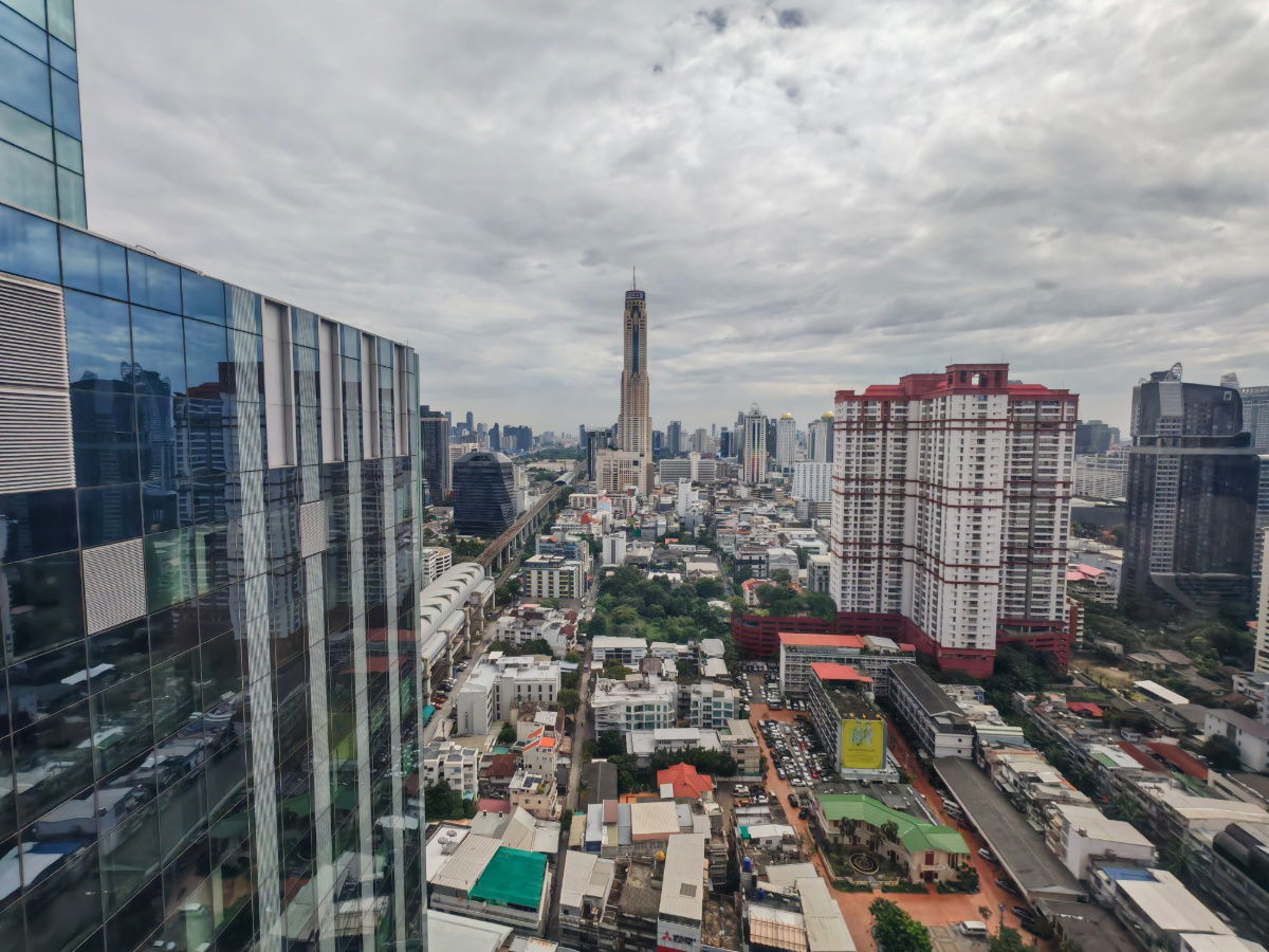 รูป พญาไท รถไฟฟ้า อยู่หน้าตึก Phayathai Plaza (พญาไท พลาซ่า) 	ขนาด 281 ตรม - รูปที่ 3/8