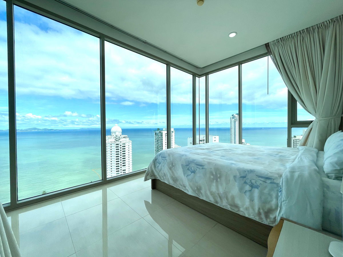 รูป For rent The Riviera Wongmat Beach SeaView Corner room - รูปที่ 6/20