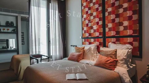 🔆For rent: Saladaeng One, vintage style room, near BTS Saladaeng💫