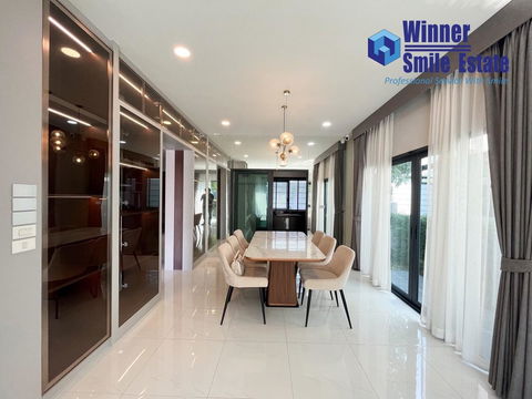 For Rent The City Bangna luxury House 4 BR Fully Furnished