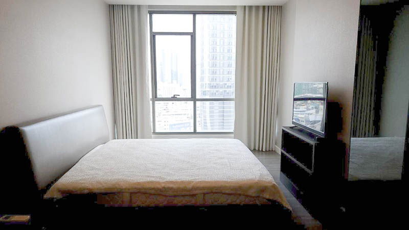 รูป ให้เช่า คอนโด The Room พระราม 4 แบบ 2 ห้องนอน 85 ตรม ชั้นสูง เฟอร์นิเจอร์ เครื่องใช้ไฟฟ้าครบ ใกล้ MRT หัวลำโพง สามย่าน พญาไท : EL25R-007  - รูปที่ 8/10