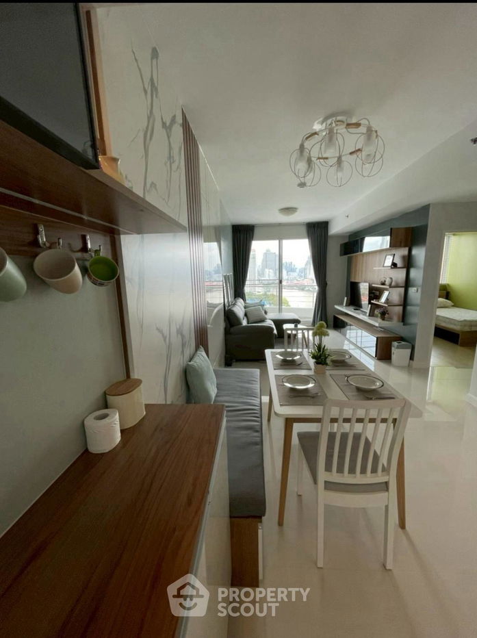 picture 2-BR Condo at Supalai River Place Charoen Nakorn near BTS Krung Thon Buri (ID 2359698) - 3/9