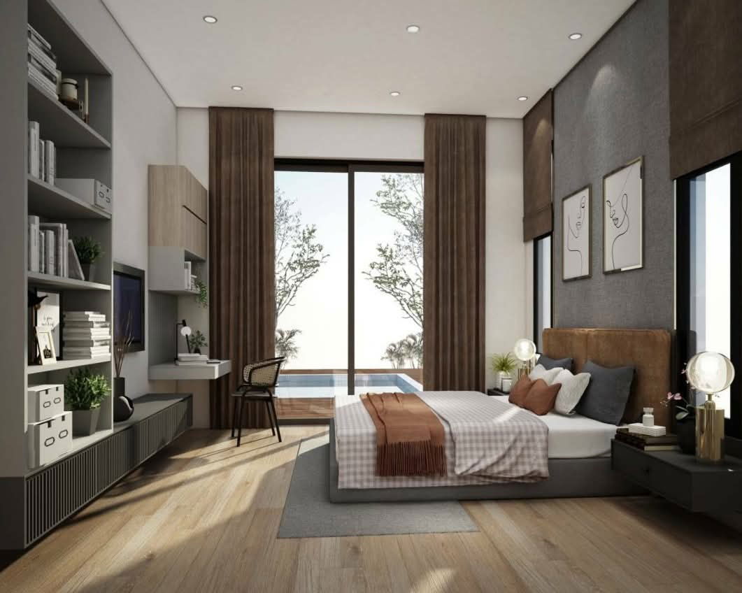 รูป ขายบ้านพูลวิลล่า พร้อมตกแต่งภายใน ม.แกรนด์วิลล์ อยุธยา - รูปที่ 11/19