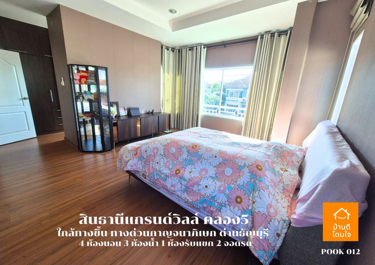 รูป ลดราคาพิเศษ!! บ้านเดี่ยว สินธานีแกรนด์วิลล์ (60 ตร.ว.) 4 นอน 3 น้ำ พร้อมอยู่  - รูปที่ 21/42