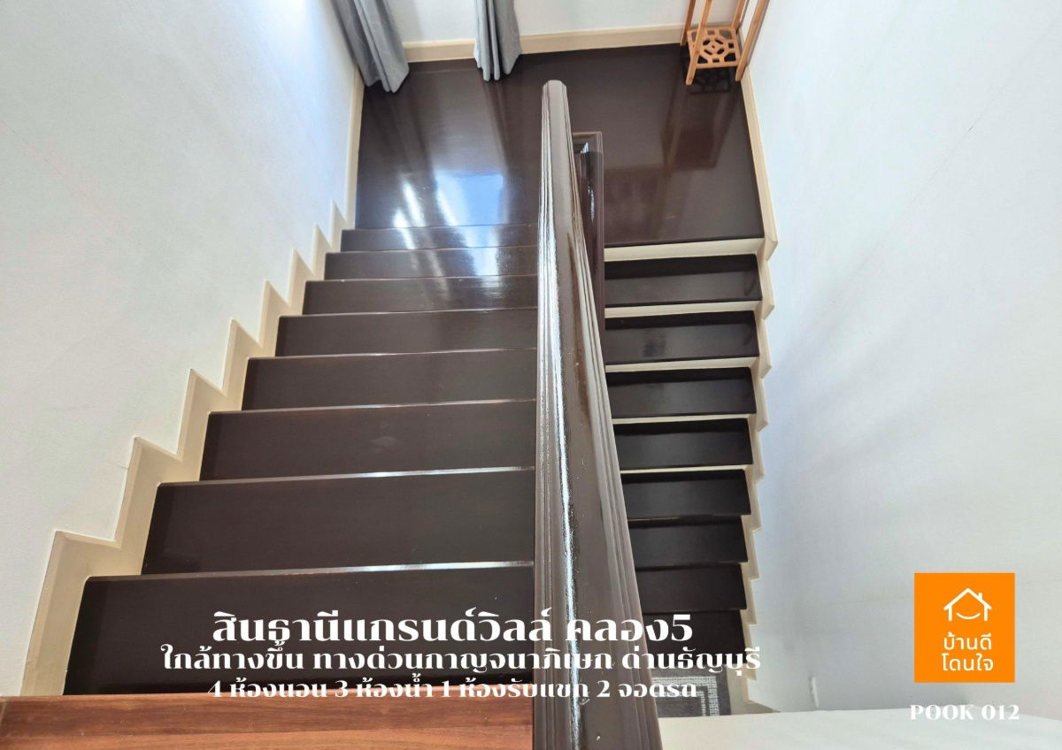 รูป ลดราคาพิเศษ!! บ้านเดี่ยว สินธานีแกรนด์วิลล์ (60 ตร.ว.) 4 นอน 3 น้ำ พร้อมอยู่  - รูปที่ 16/42