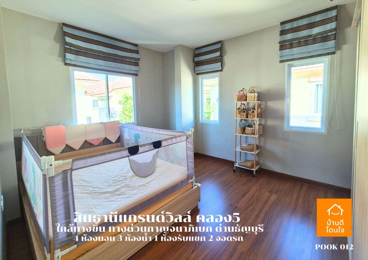 รูป ลดราคาพิเศษ!! บ้านเดี่ยว สินธานีแกรนด์วิลล์ (60 ตร.ว.) 4 นอน 3 น้ำ พร้อมอยู่  - รูปที่ 29/42