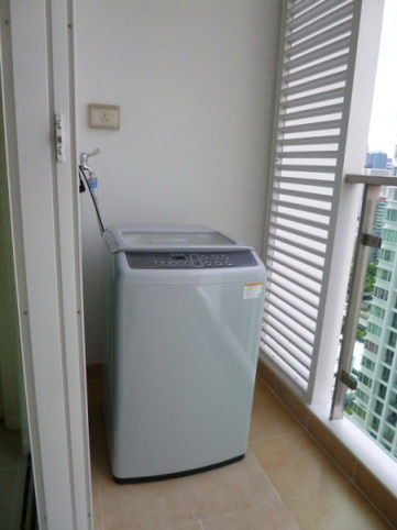 picture TC Green Condo Rama 9 for Rent, 1 bed & 1 bath, Fl.26, Corner Unit, Fully Furnished - 6/6
