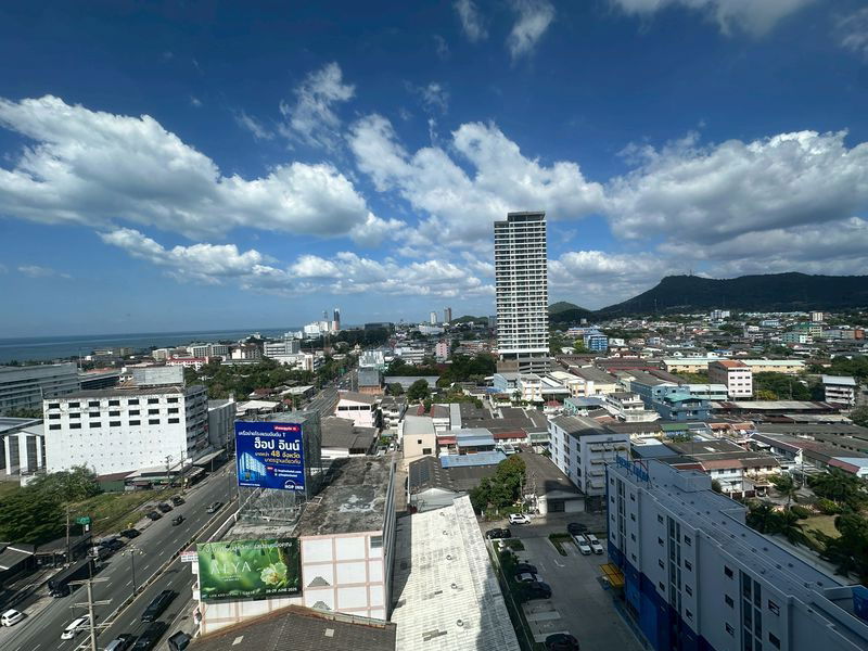 รูป ปล่อยเช่าคีน เซ็นเตอร์ คอนโดหรู ศรีราชา กลางเมือง ใกล้ห้างโรบินสัน  - รูปที่ 11/11