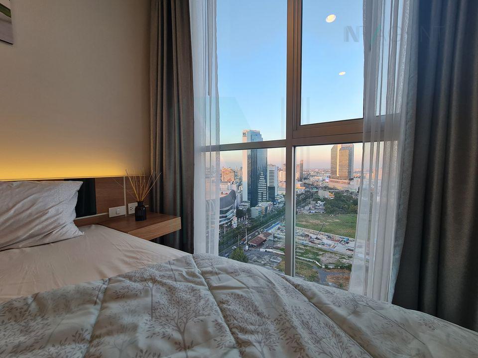 picture For rent Noble Revolve Ratchada 1 bedroom 26th floor near MRT Cultural Center. - 5/8