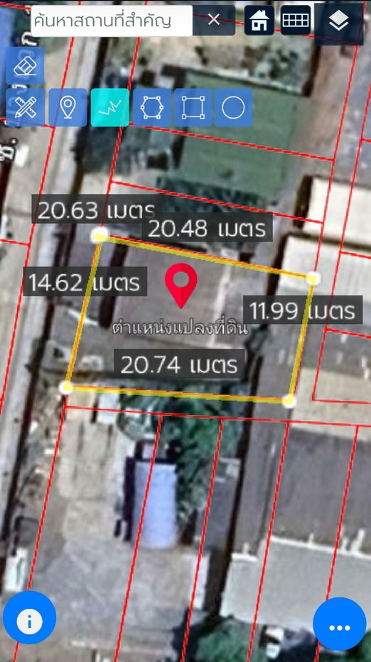 รูป 💥 ขายที่ดิน 67 ตร.ว. ซ.บางแวก 140 เขตบางแค กรุงเทพฯ - รูปที่ 7/7