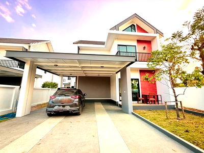 เช่าบ้านเดี่ยว รวมโชค มอลล์ : ให้เช่าบ้านเดี่ยวสองชั้น  3 ห้องนอน 3 ห้องน้ำ 1  ห้องครัว